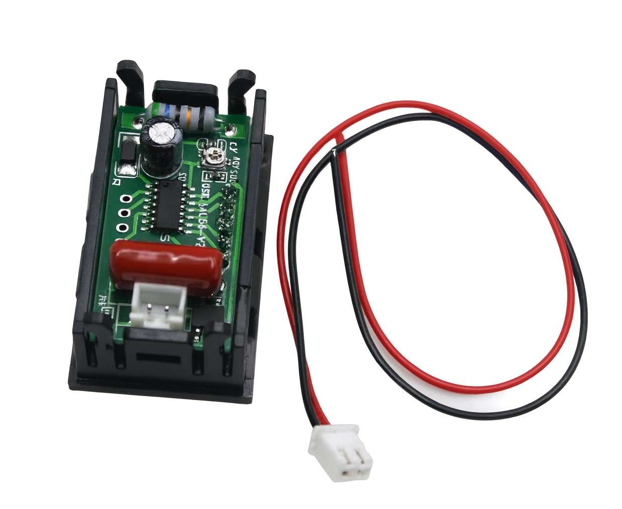 Red 0.56inch AC220V Two Wire AC Voltmeter - 70V ~ 500V at Shokitech