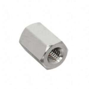 M3 X 8mm Female to Female Brass with Nickel plating Hex Threaded Standoff Spacer
