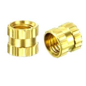 M5 x 6 Brass Threaded Inserts Nut
