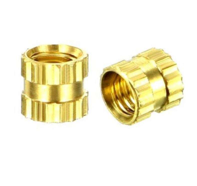 M5 x 6 Brass Threaded Inserts Nut