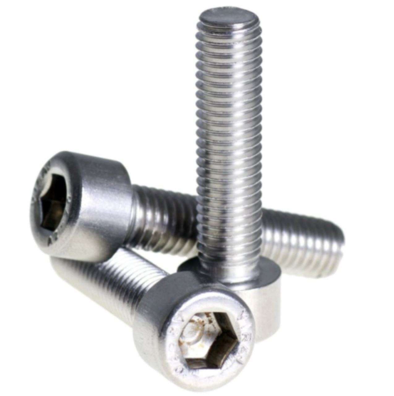 SS Allen Bolt M2.5 x 8mm, Dia. 2.5mm, Length 8mm, Stainless Steel (SS304) Socket Head Cap Screws,