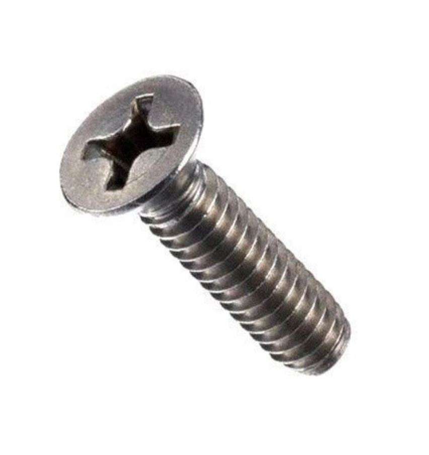 SS CSK Phillips M2.5 x 4mm, (Dia. 2.5mm, Length 4mm) Stainless Steel (Grade:304),
