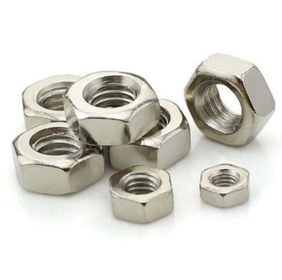 SS M2.5 (2.5mm) Hex Nut Stainless Steel (SS304)
