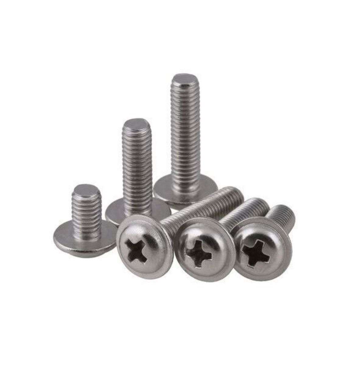 M5x20mm, Phillip with Washer (Dia: 5mm, Length: 20mm) Machine Screw