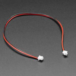 1.25mm Pitch 2-pin Cable 20cm Long 1:1 Cable