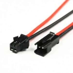 JST-SM Male-Female Battery Connector with Wire 2 pin 10CM length