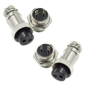 GX16 16MM: 2 PIN – set of male and female