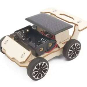 STEM Toys Wooden Puzzle Set Solar Electric Car DIY Science Experiment Kit Educational Toys