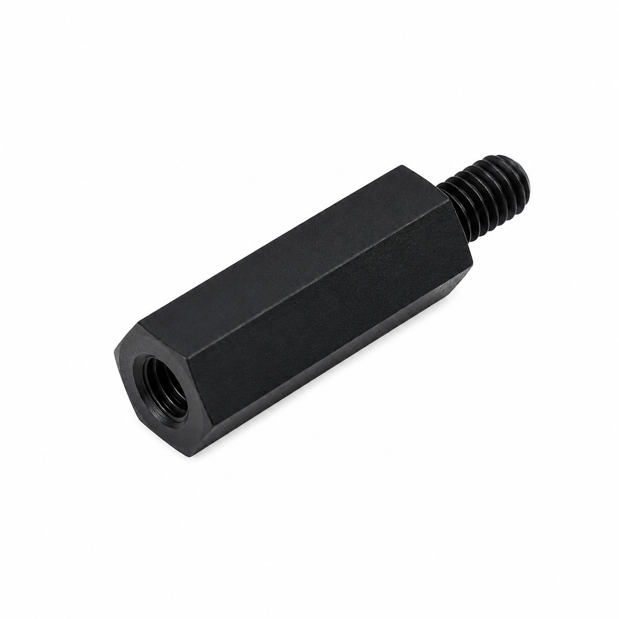 M2.5 x 10mm Nylon Hex Standoff Spacer – Male to Female