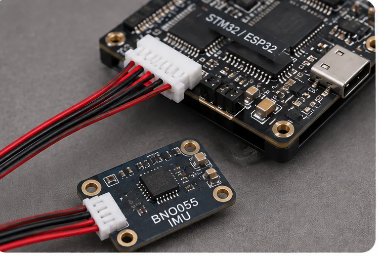 JST-SH 1.0mm 7-Pin Female Housing with 300mm Wire (One End Open)